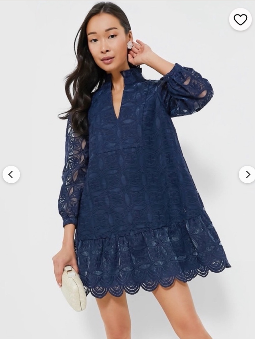 TUCKERNUCK Navy Organza Palmerston Dress size‎ XXL
